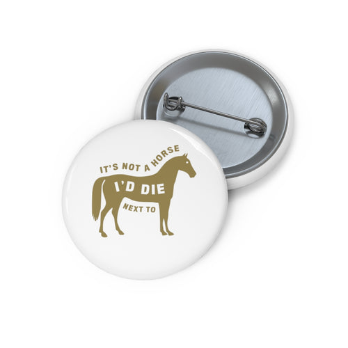 Horse Pin Button