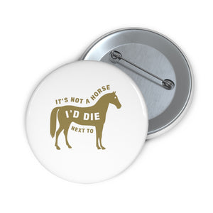 Horse Pin Button