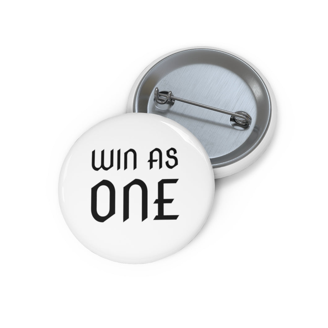 Win As One Stacked Pin Button