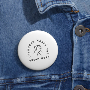 Teamwork Pin Button